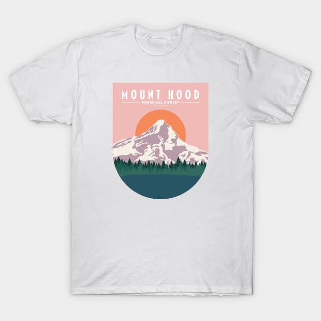 Mount Hood T-Shirt by smalltownnc